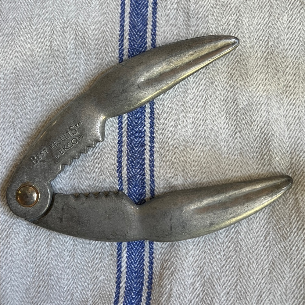 Crab Cracker vintage aluminum